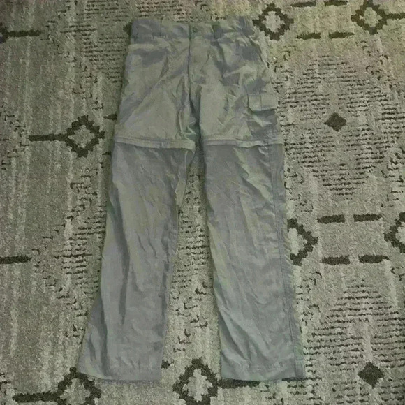 Columbia convertible lightweight gray hiking pants zip shorts Sz M 10/12 - Picture 2 of 6